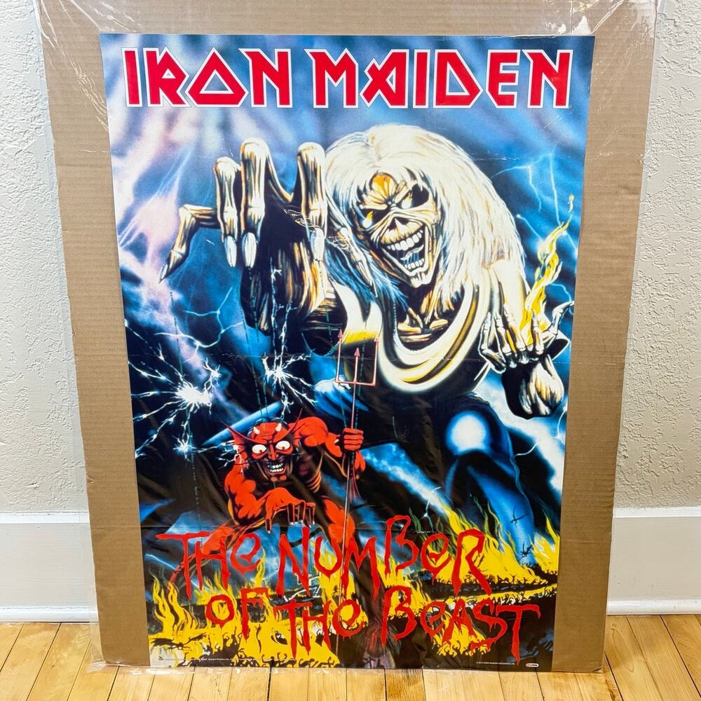 Iron Maiden Number of the Beast Poster 24" x 36"